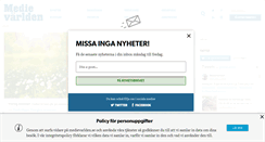 Desktop Screenshot of medievarlden.se